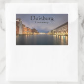 Duisburg Duitsland Rechthoekige Sticker (Tas)