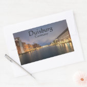 Duisburg Duitsland Rechthoekige Sticker (Envelop)