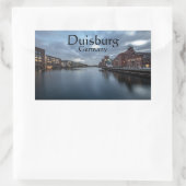Duisburg Duitsland Rechthoekige Sticker (Tas)