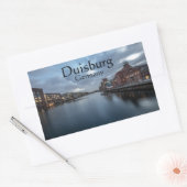 Duisburg Duitsland Rechthoekige Sticker (Envelop)