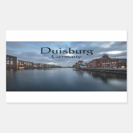 Duisburg Duitsland Rechthoekige Sticker
