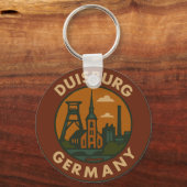 Duisburg Duitsland Stad Kunst Sleutelhanger (Voorkant)