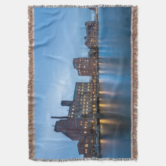Duisburg Duitsland Throw Blanket Deken (Voorkant Verticaal)