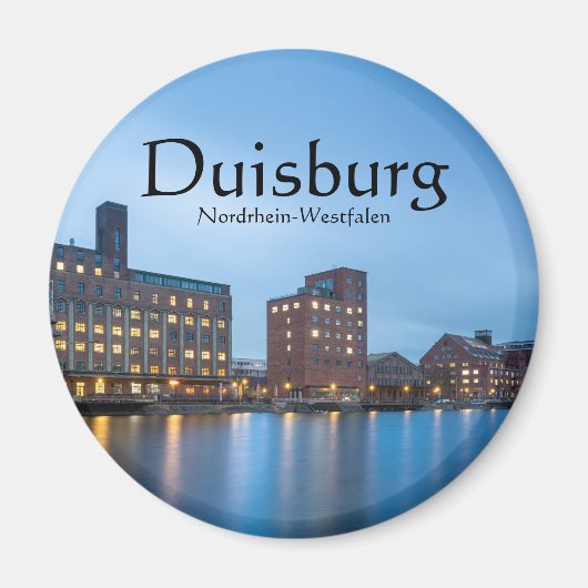 Duisburg Germany Magnet (Voorkant)