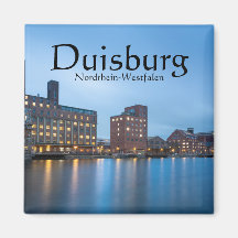 Duisburg Germany Magnet