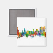 Duisburg Germany Skyline Magneet (Voorkant / Achterkant)