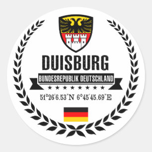 Duisburg Ronde Sticker