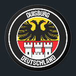Duisburg Round Emblem Magneet<br><div class="desc">Duisburg Round Emblem</div>