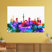 Duisburg Skyline Canvas Afdruk (Insitu (Woonkamer))