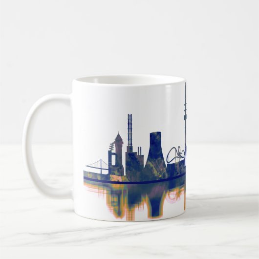 Duisburg Skyline Koffiemok (Links)