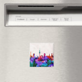 Duisburg Skyline Magneet (Insitu (Vaatwasser))