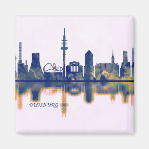 Duisburg Skyline Magneet