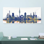 Duisburg Skyline Spandoek (Beurs)