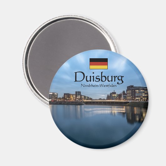 Duisburg Souvenir Magneet (Voorkant / Achterkant)