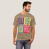 Duisburg Stad Design vriend T-shirt (Voorkant volledig)