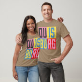 Duisburg Stad Design vriend T-shirt (Unisex)