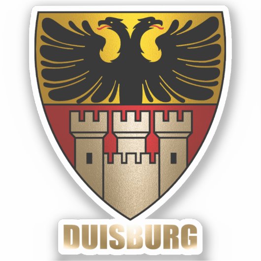 Duisburg Sticker (Voorkant)