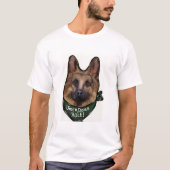 DUISTERE DUITSE HERDER T-SHIRT (Voorkant)