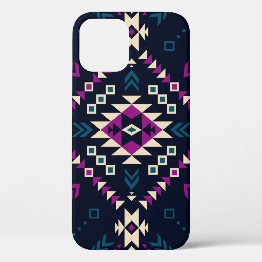 Duistere stam Navajo, geometrisch. Case-Mate iPhone Case (Achterkant)