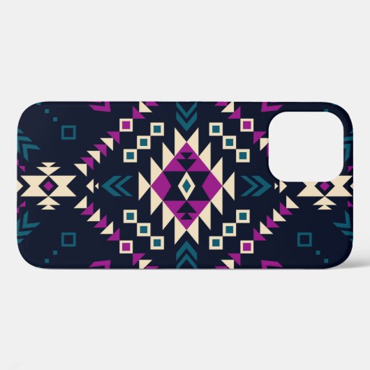 Duistere stam Navajo,  geometrisch. Case-Mate iPhone Case (Achterkant (horizontaal))