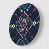 Duistere stam Navajo,  geometrisch. Grote Klok (Hoek)