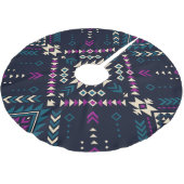 Duistere stam Navajo, geometrisch. Kerstboom Rok (Gekanteld)