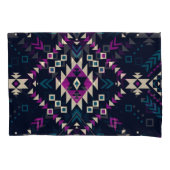 Duistere stam Navajo, geometrisch. Kussensloop (Voorkant)