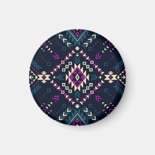 Duistere stam Navajo, geometrisch. Magneet