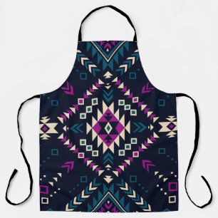 Duistere stam Navajo,  geometrisch. Schort