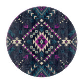 Duistere stam Navajo,  geometrisch. Snijplank (Voorkant)