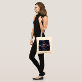 Duistere stam Navajo, geometrisch. Tote Bag (Voorkant (model))