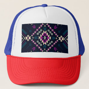 Duistere stam Navajo, geometrisch. Trucker Pet