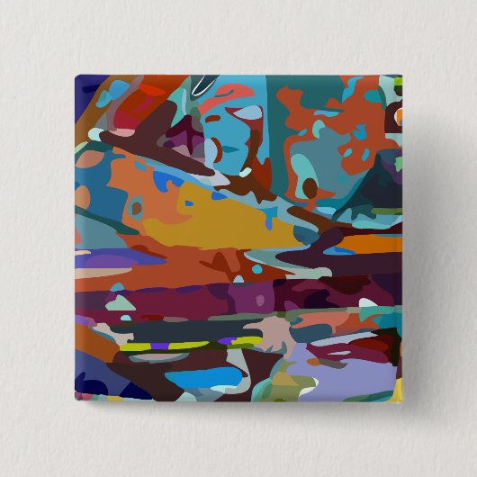 "duistere theorie": 2-inch vierkante Button (Voorkant)