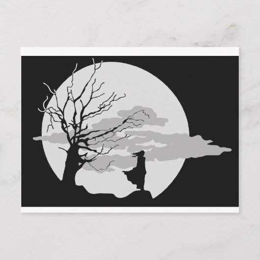 duisternis briefkaart (Voorkant)