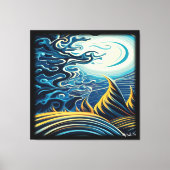duisternis canvas afdruk (Voorkant)