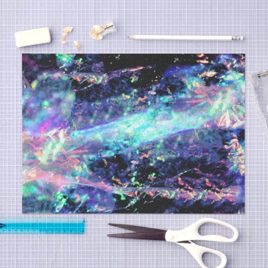 Duisternis en licht: tissuepapier (Craft)