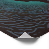 Duisternis gespiegeld poster (Hoek)