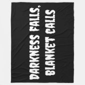 Duisternis Herfsten, Deken roept Halloween (Voorkant)