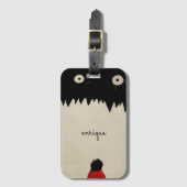 Duisternis het monster bagagelabel (Voorkant (verticaal))