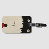 Duisternis het monster bagagelabel (Voorkant (horizontaal))