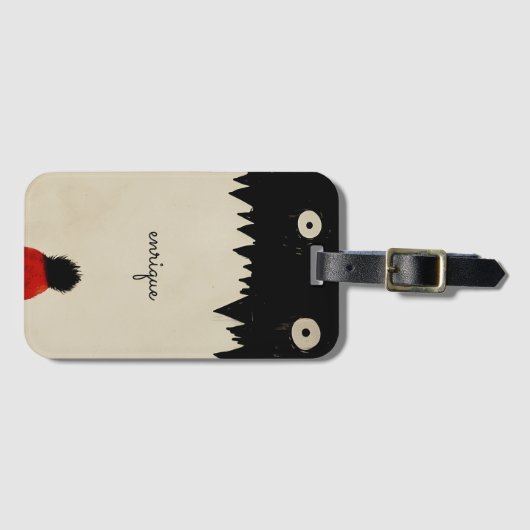 Duisternis het monster bagagelabel (Voorkant (horizontaal))