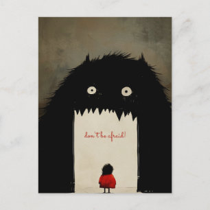 Duisternis, het Monster Briefkaart