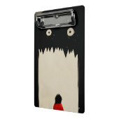 Duisternis het monster mini klembord (Angled2)