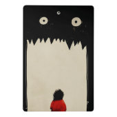 Duisternis het monster mini klembord (Achterkant)