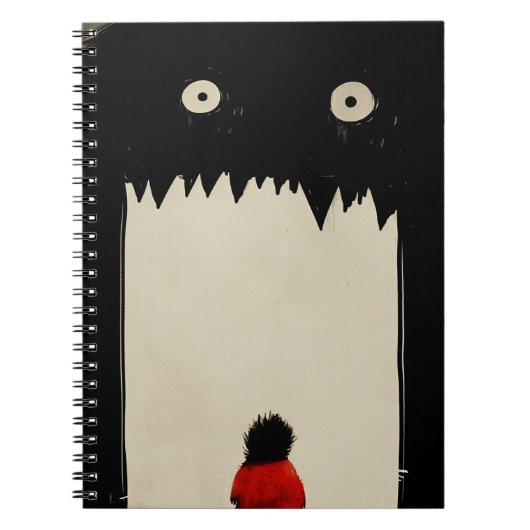 Duisternis het Monster Notitieboek (Voorkant)