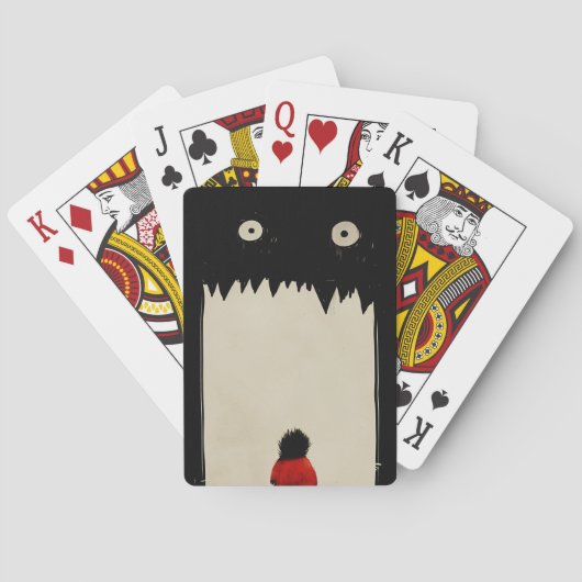 Duisternis het monster pokerkaarten (Achterkant)