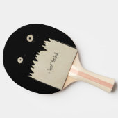 Duisternis het monster tafeltennisbatje (Zijkant)