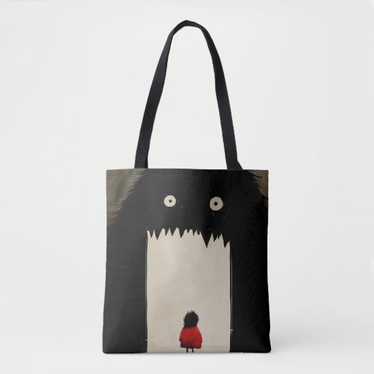 Duisternis het monster tote bag (Voorkant)