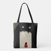 Duisternis het monster tote bag (Achterkant)
