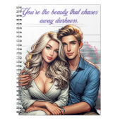 duisternis notitieboek (Voorkant)